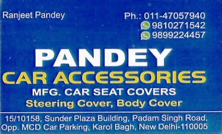 pandey car accessories karol bagh