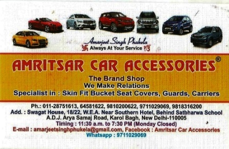 Car shringar deals karol bagh